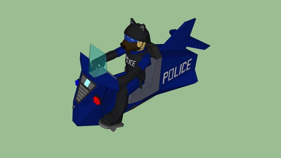 Police hover bike 