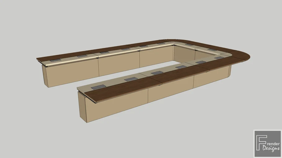 U-SHAPE CONFERENCE TABLE 2