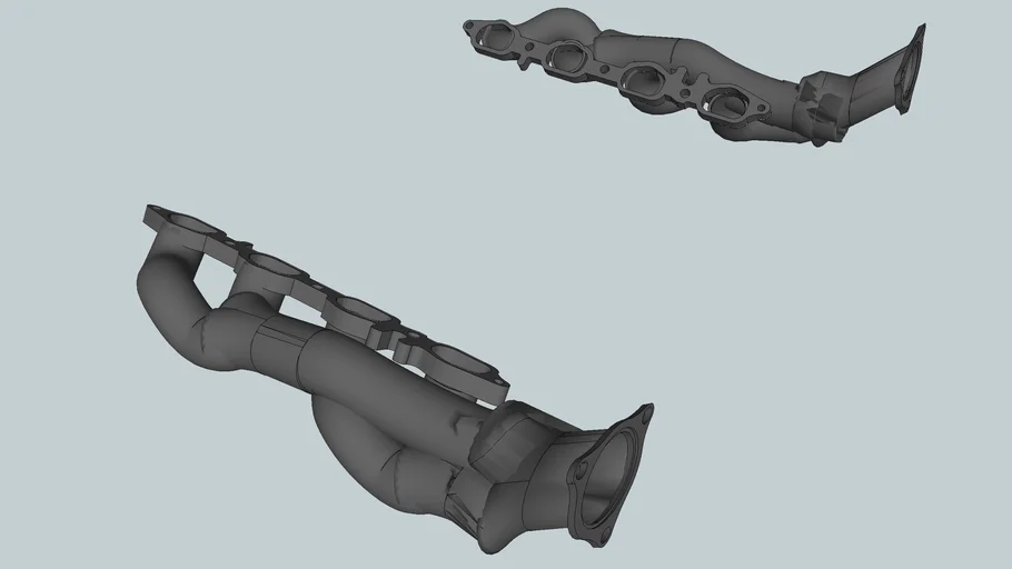 build your own v8 - turbo exhaust manifolds