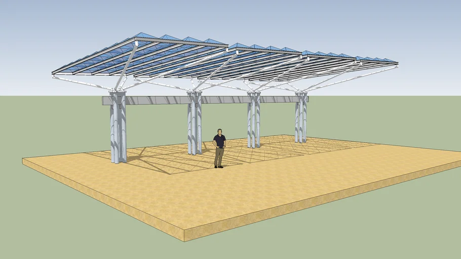 T03 Cubierta con elementos modulares