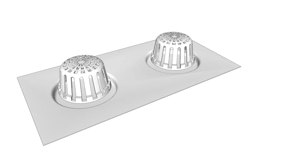 Roof Drains - Primary and Secondary