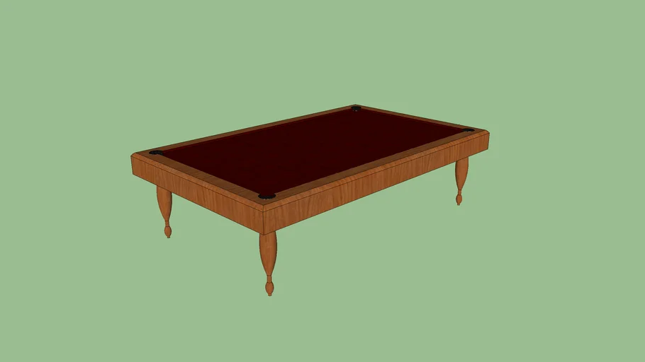 pool table | 3D Warehouse