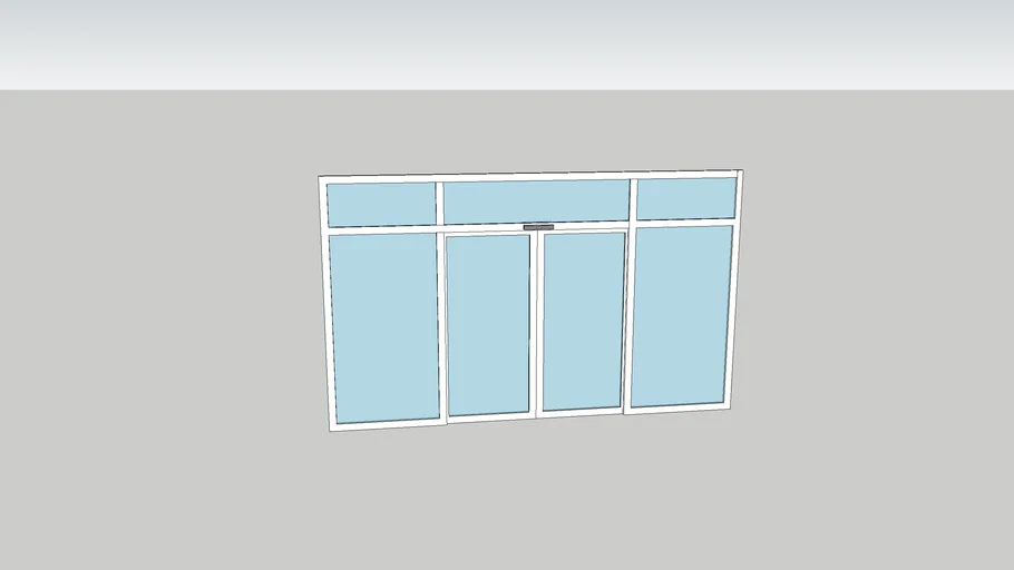 Automatic Door with Top Frame