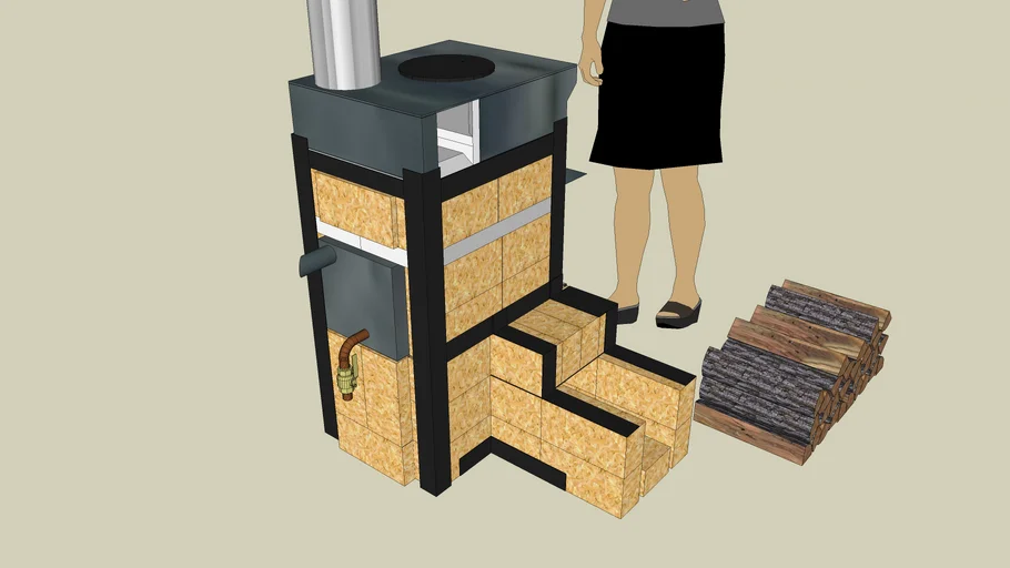 BUNKER VORTEX STOVE | 3D Warehouse
