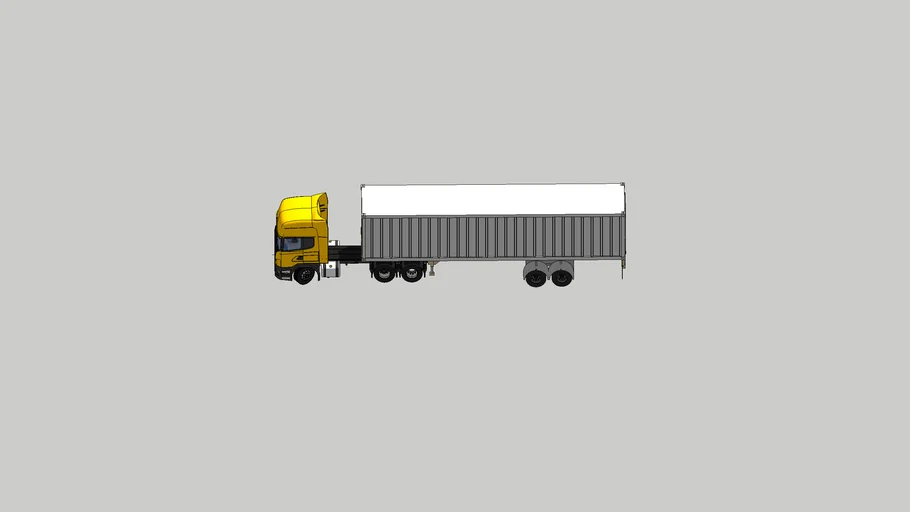 40inch container truck