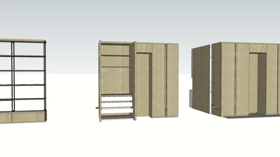 Cabinet and Drawers