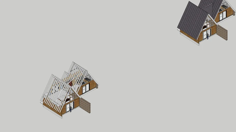 Cabaña Alpina Doble