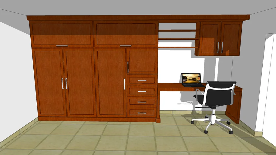 Closet y escritorio