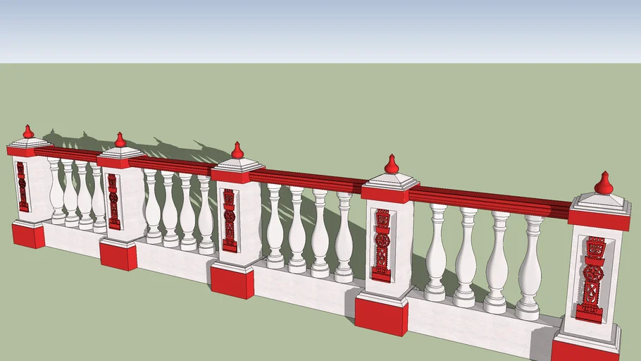 balustrade |Temple | Railing | decorative | sAs