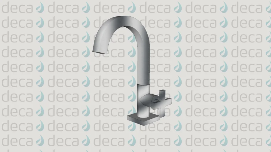 Deca Torneira Lavatorio Clean - Código 1198.C.CLN - Mesa Bica Alta