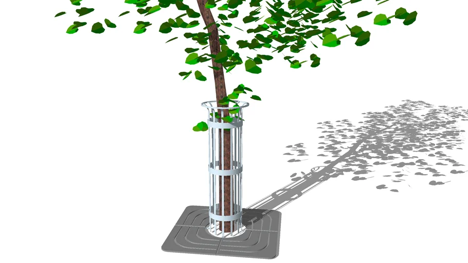 Tree Grate & Guard | 3D Warehouse