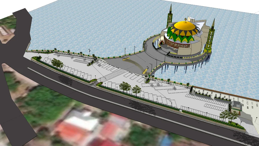 Konsep Masjid Terapung Parepare