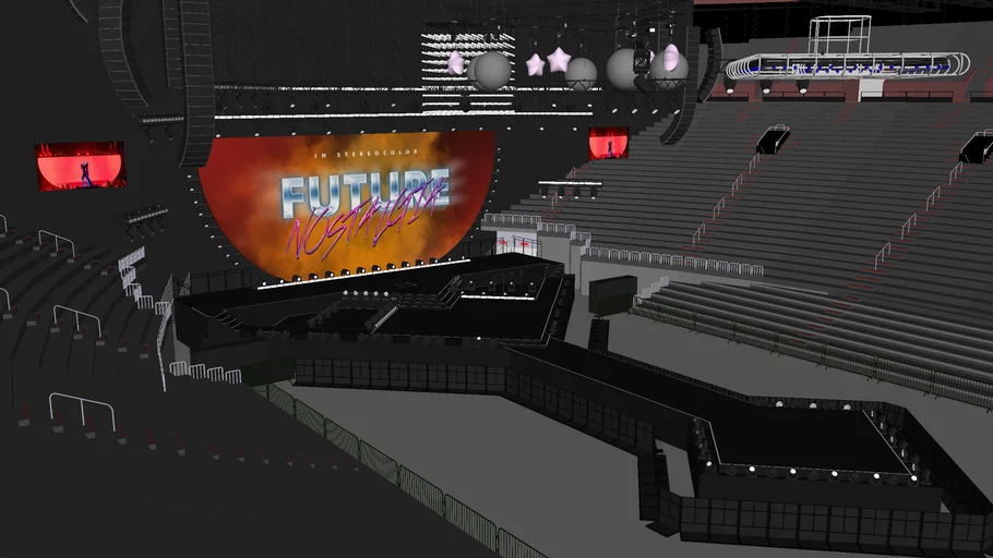 DUA LIPA - FUTURE NOSTALGIA TOUR STAGE