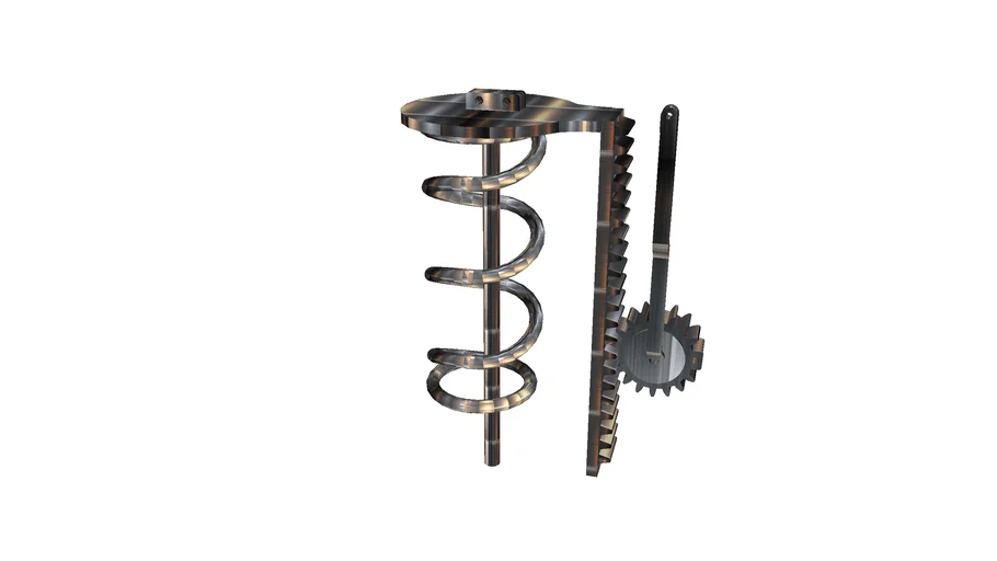 cremallera y trinquete