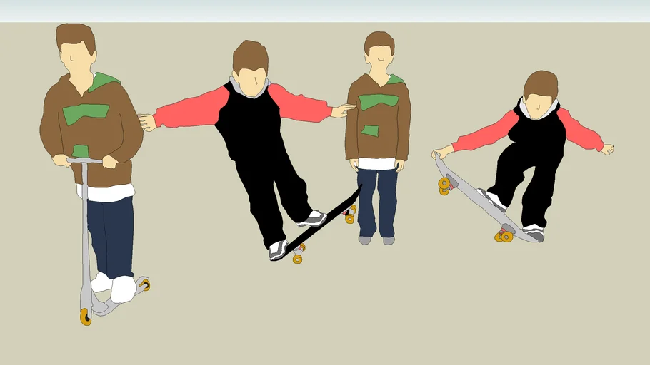 2d face me models of me