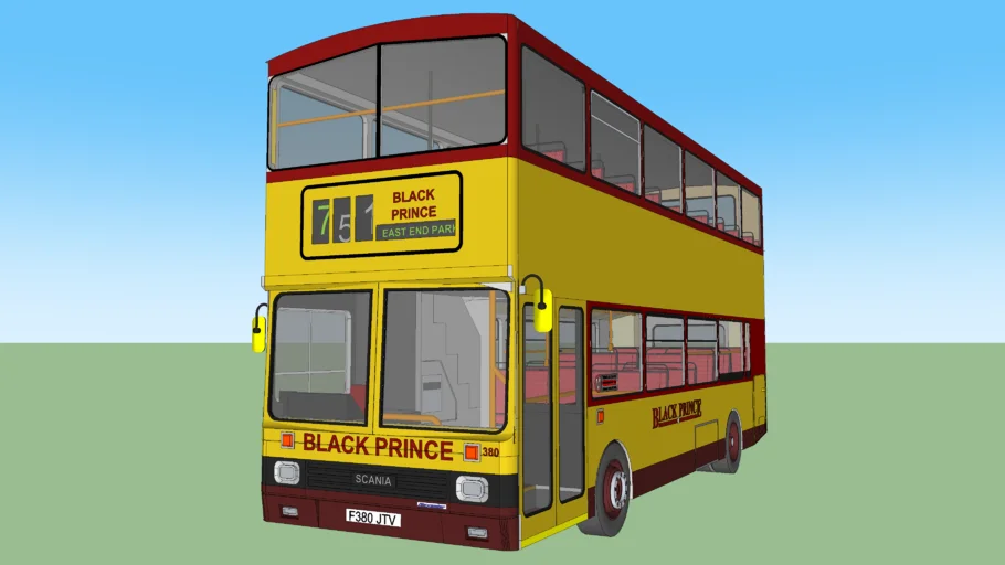 Black Prince Scania N113 DRB alexander rh