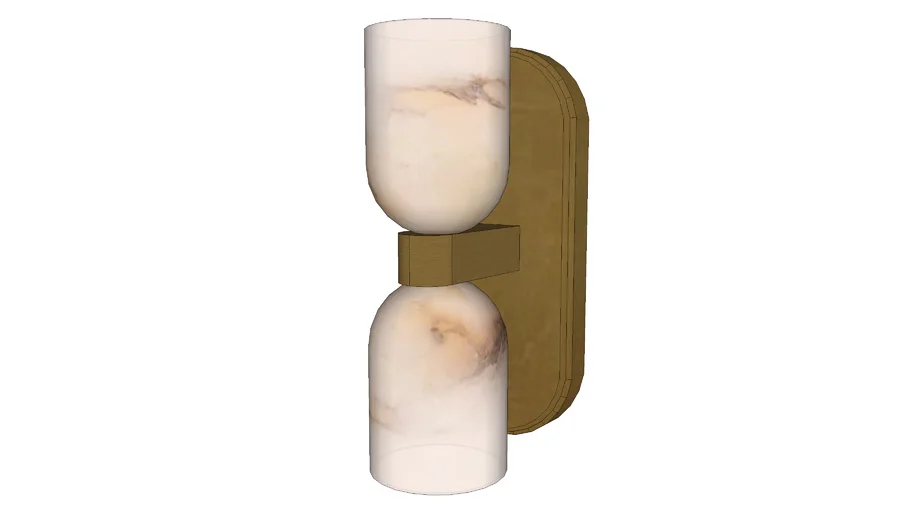 Shades of Light - Aurind Double Bath Sconce