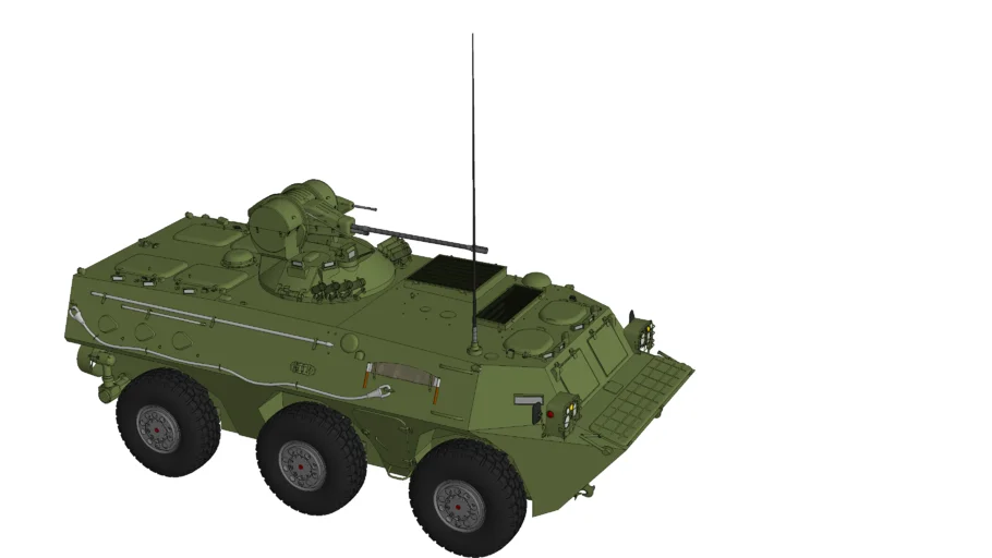 【War Thunder】ZSL92 3D MODEL