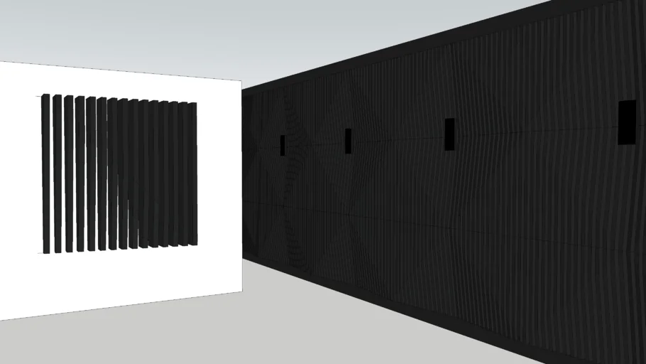 3D_Wall Acoustic Panel