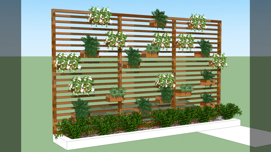 green wall