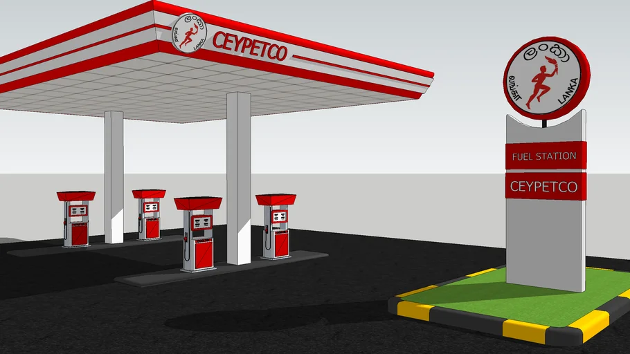 Fuel station Srilanka CEYPETCO