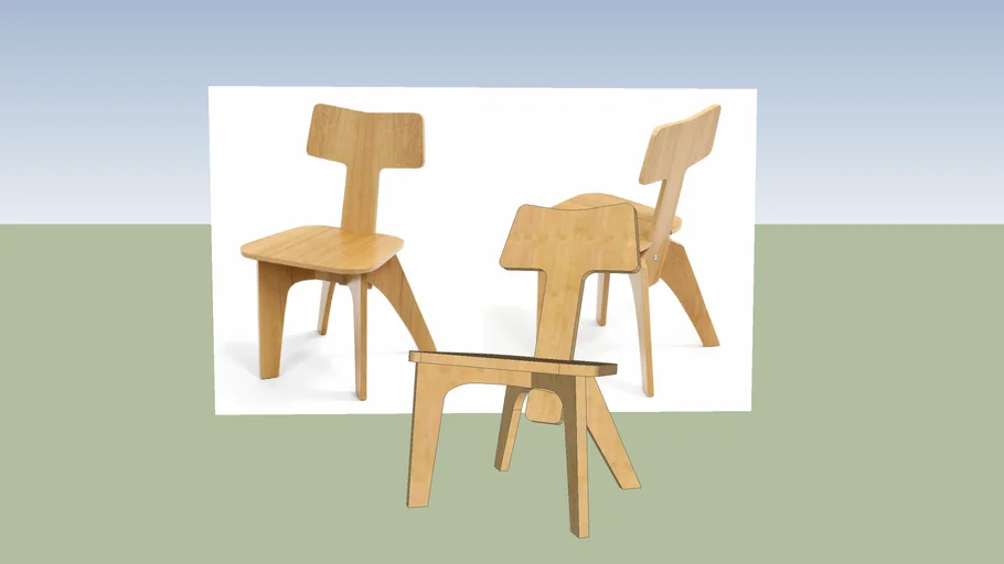Wooden chair