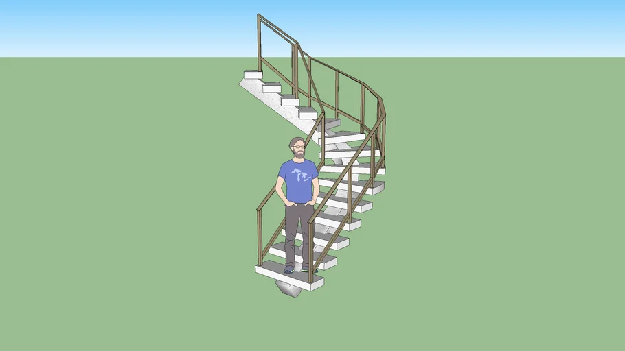 Escalera en avion, stair, ladder in plane