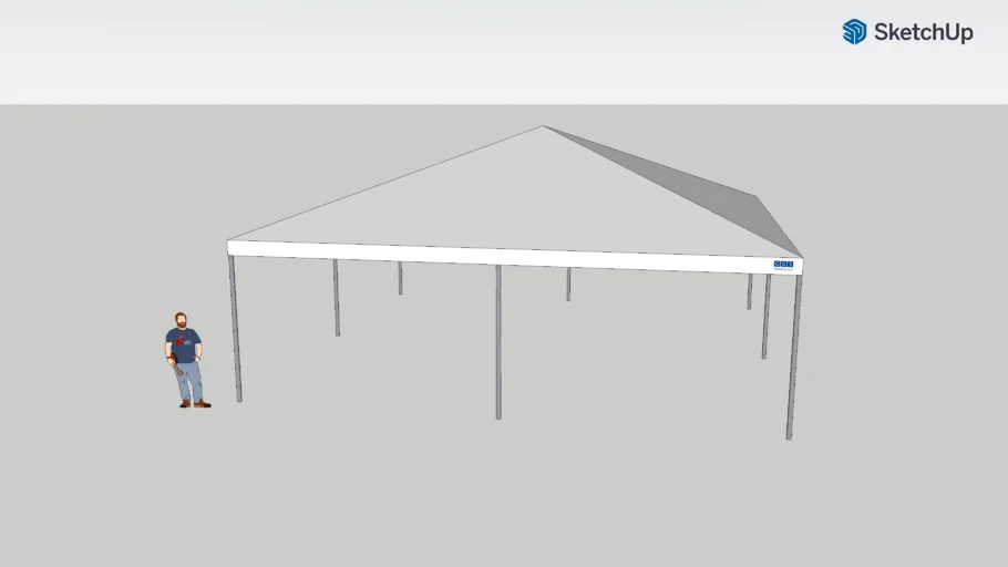 Tenda piramidal 10x10
