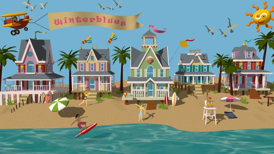 Winterblues Beach