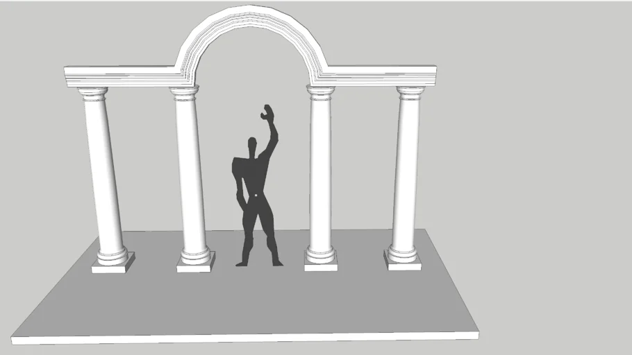 tommy mei Hadrian's Arch 哈德良 拱门