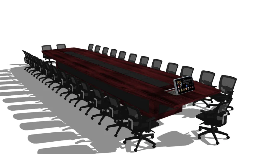 Conference Table/ Meeting Table | 3D Warehouse