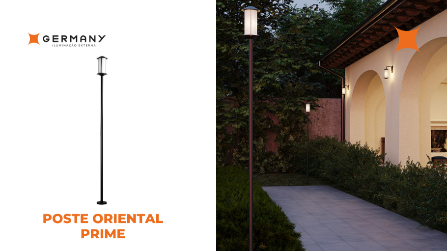 Poste Oriental Prime - Germany Iluminação Externa | 3D Warehouse