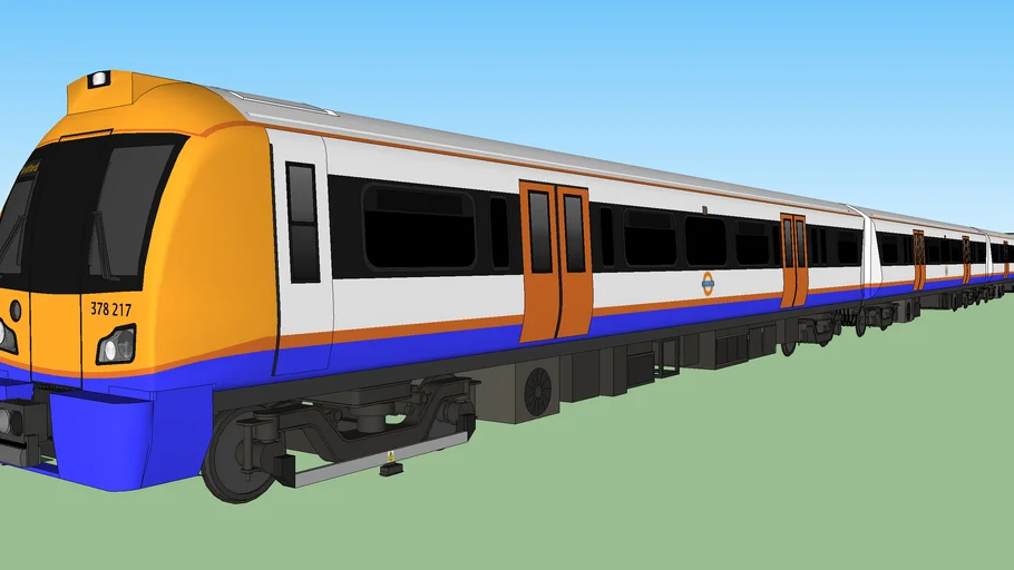 Class 378 Capitalstar London Overground 4-Car