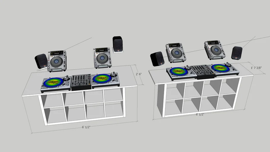 jp-dj-table | 3D Warehouse
