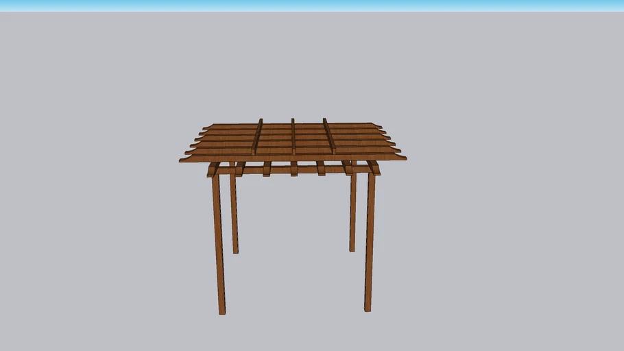 Wooden Pergola