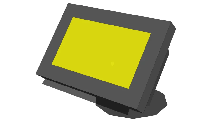 Ground mount flood light with Bulb - IRender Ready