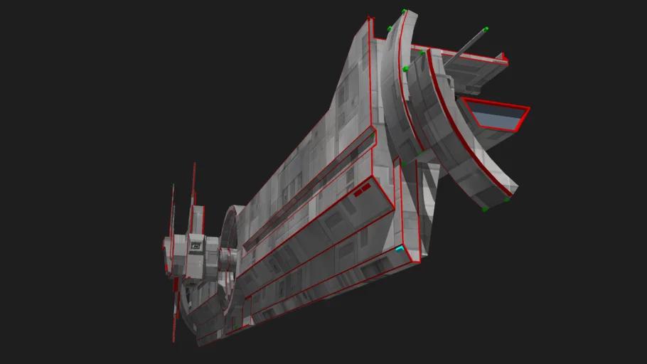 Zark's Command Carrier - TRON