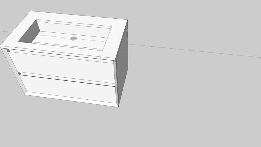 Venus / Serena 800 Wall Hung Vanity Unit 63823