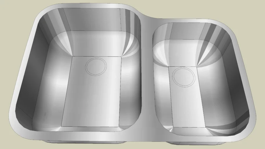 Blanco Undermount Double Sink Model 513-621
