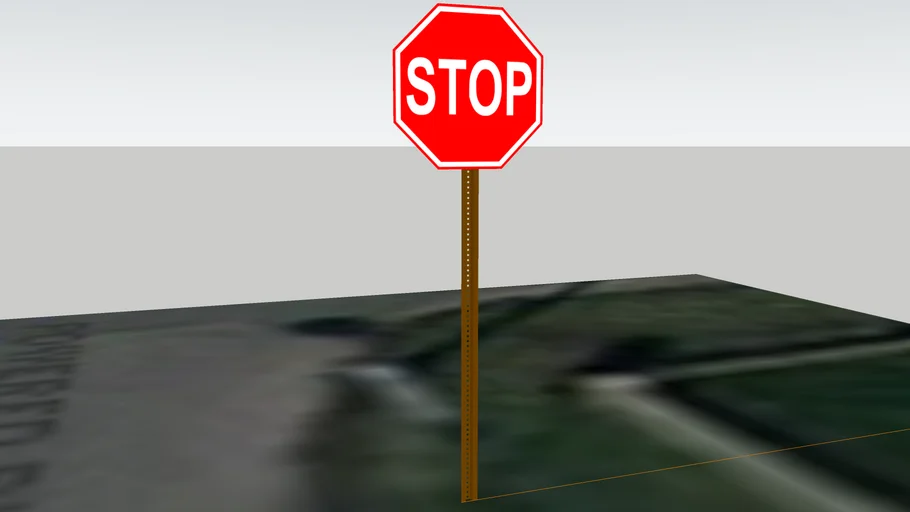 Stop Sign | 3D Warehouse
