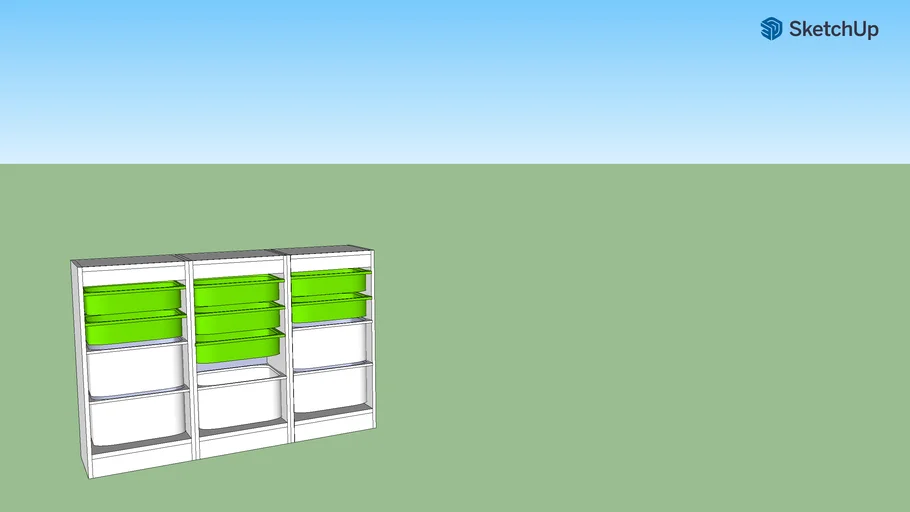  IKEA TROFAST 2+1
