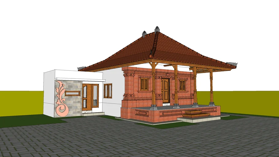 rumah tinggal nuansa bali