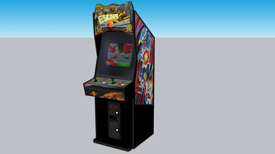 Escape from the Planet of the Robot Monsters arcade