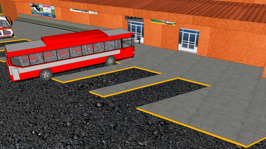 Bus Terminal | 3D Warehouse