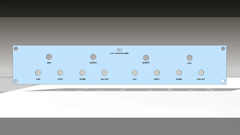 G9 Preamp Front Panel