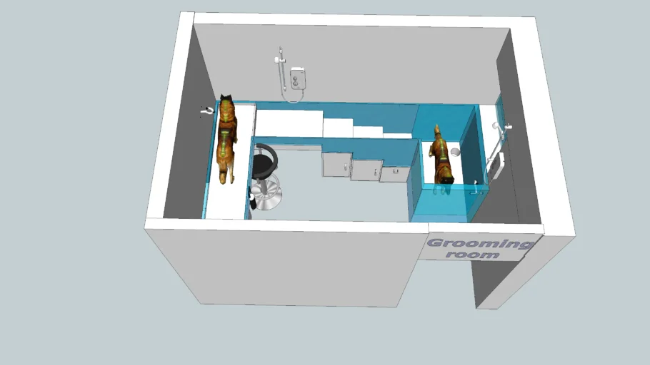 Ultimate grooming room