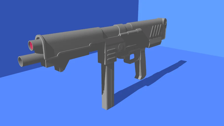 Zaku Weapon MMP 80 MMP 80マシンガン - Model - 3D Warehouse