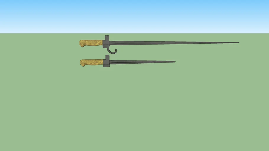M1886 and M1886/16 Lebel Bayonets