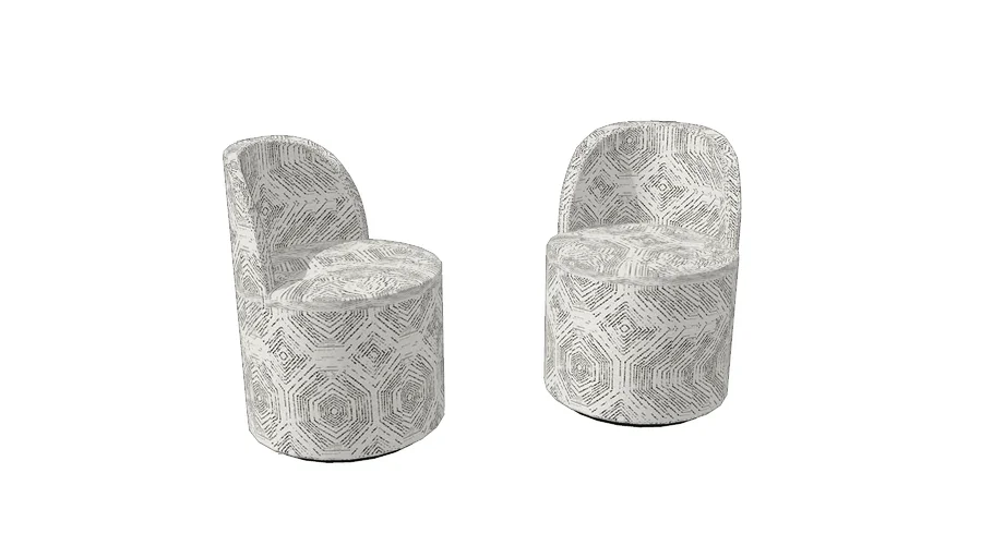 Margaux Swivel Side Chair Mitchell Gold + Bob Williams