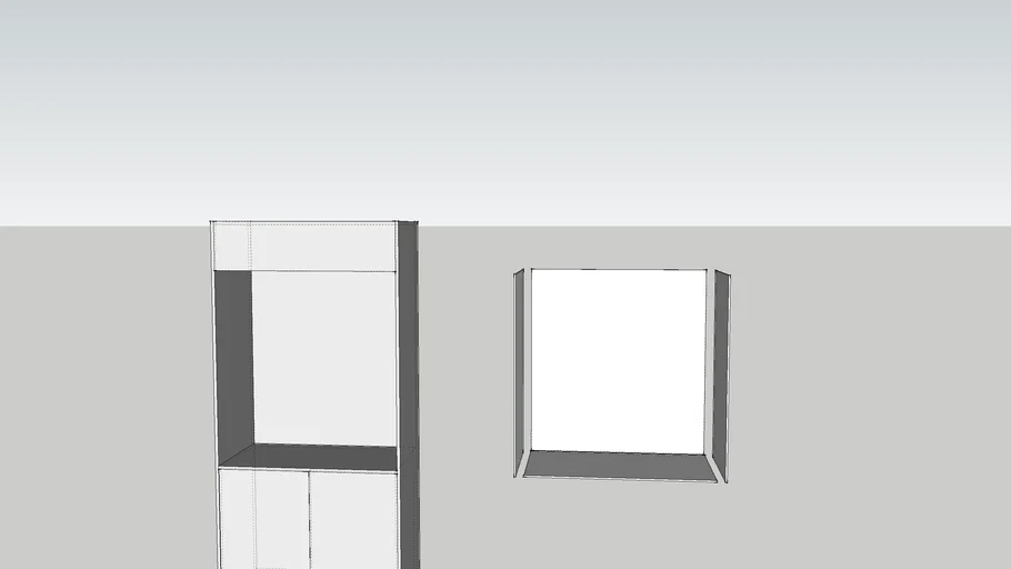Window Display Cupboard. | 3D Warehouse